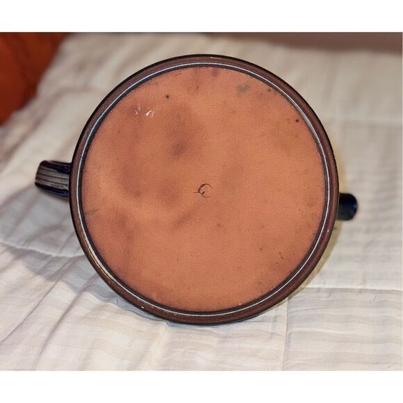 Deep blue gray vase pitcher pot decor - Picture 10 of 15